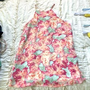 Floral mini dress